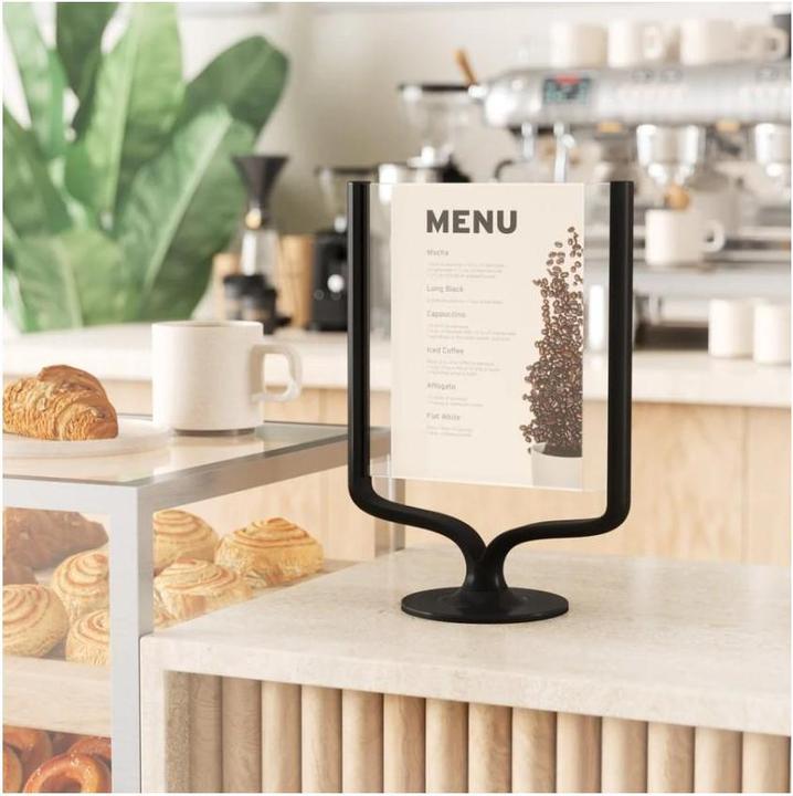 Actual product image Umbra Table picture frame WISHBONE black (13 x 18 cm, 10 x 15 cm)