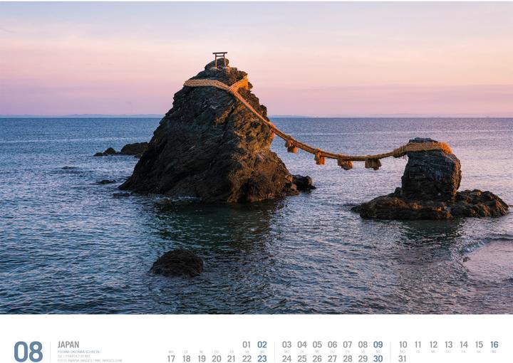 Image du produit Japan - Unterwegs zwischen Tempeln und Schreinen Kalender 2026 (Allemand, Ackermann Kunstverlag GmbH, 2025)