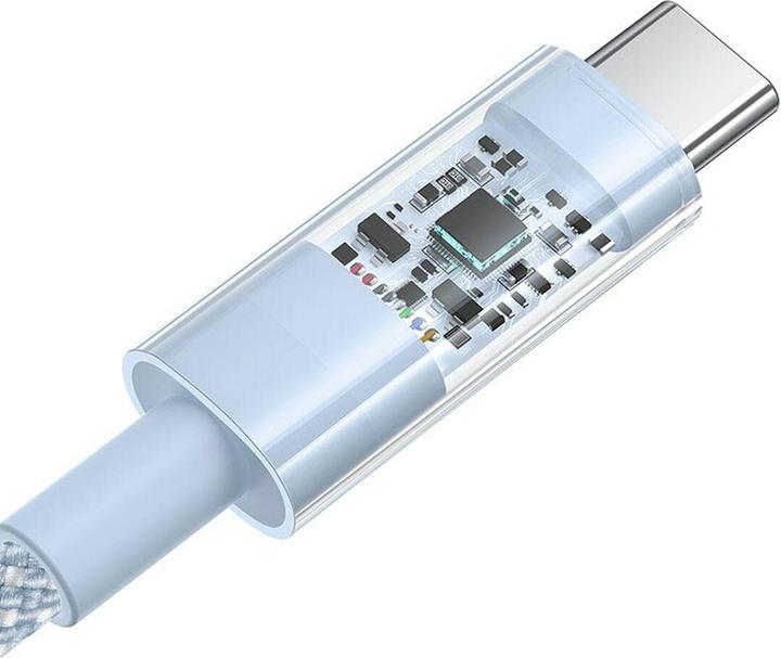 Productafbeelding Baseus Gem USB A naar USB C snellaadkabel 1 m 100 W blauw (1 m, USB 3.0, 100 W)