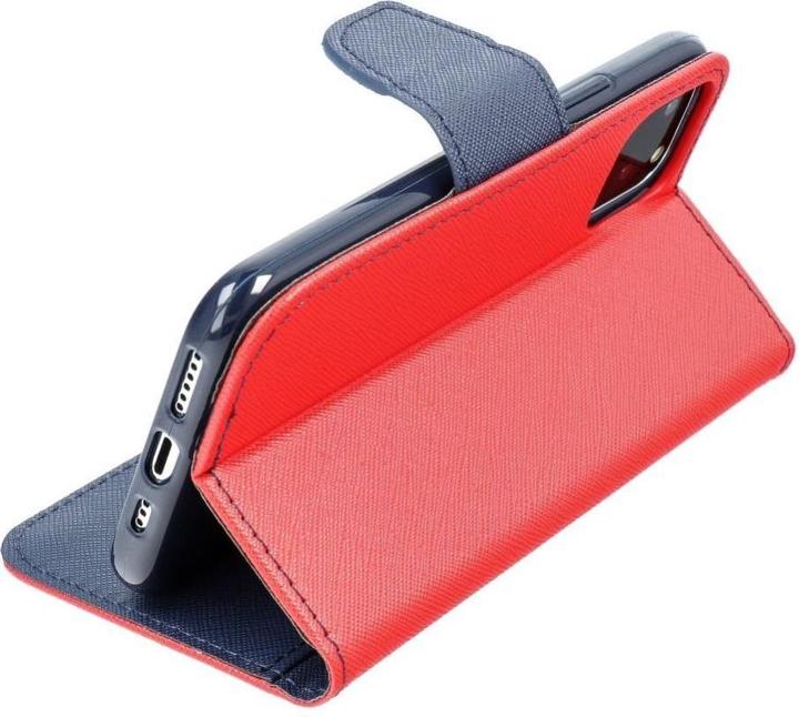Immagine prodotto Fancy Book Custodia a libro OEM per SAMSUNG S22 Plus rosso/marino (Samsung Galaxy S22+)