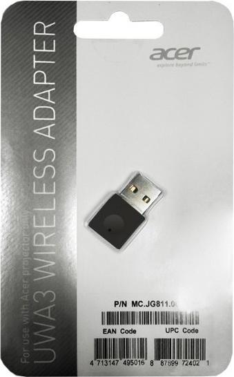 Produktbild Acer UWA3, USB Wireless Adapter Dual Band, schwarz (Diverse)