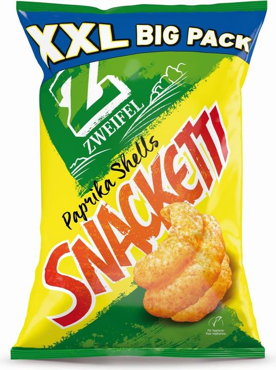 Produktbild Zweifel Snacketti Paprika Shells (225 g)