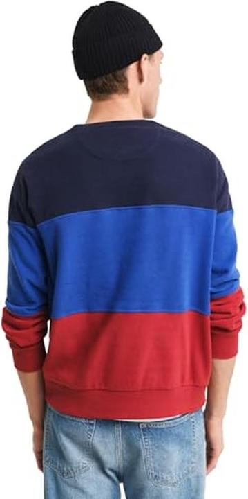 Produktbild GANT Colorblock C-Kragen, Schattenrose (3XL)