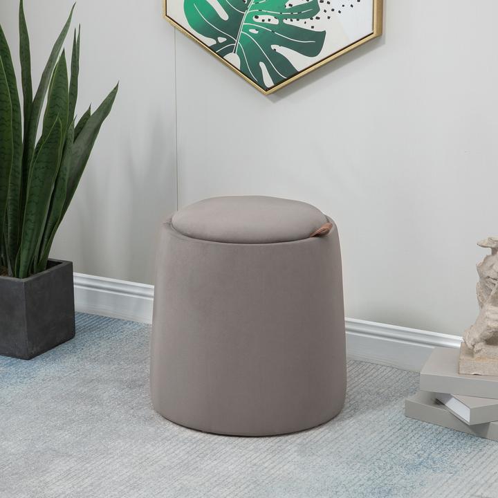 Actual product image Homcom Storage ottoman with storage space