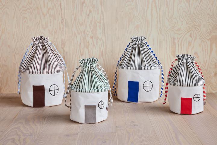 Produktbild OYOY Mini Spielzeugkorb Koya Large Muskatnuss