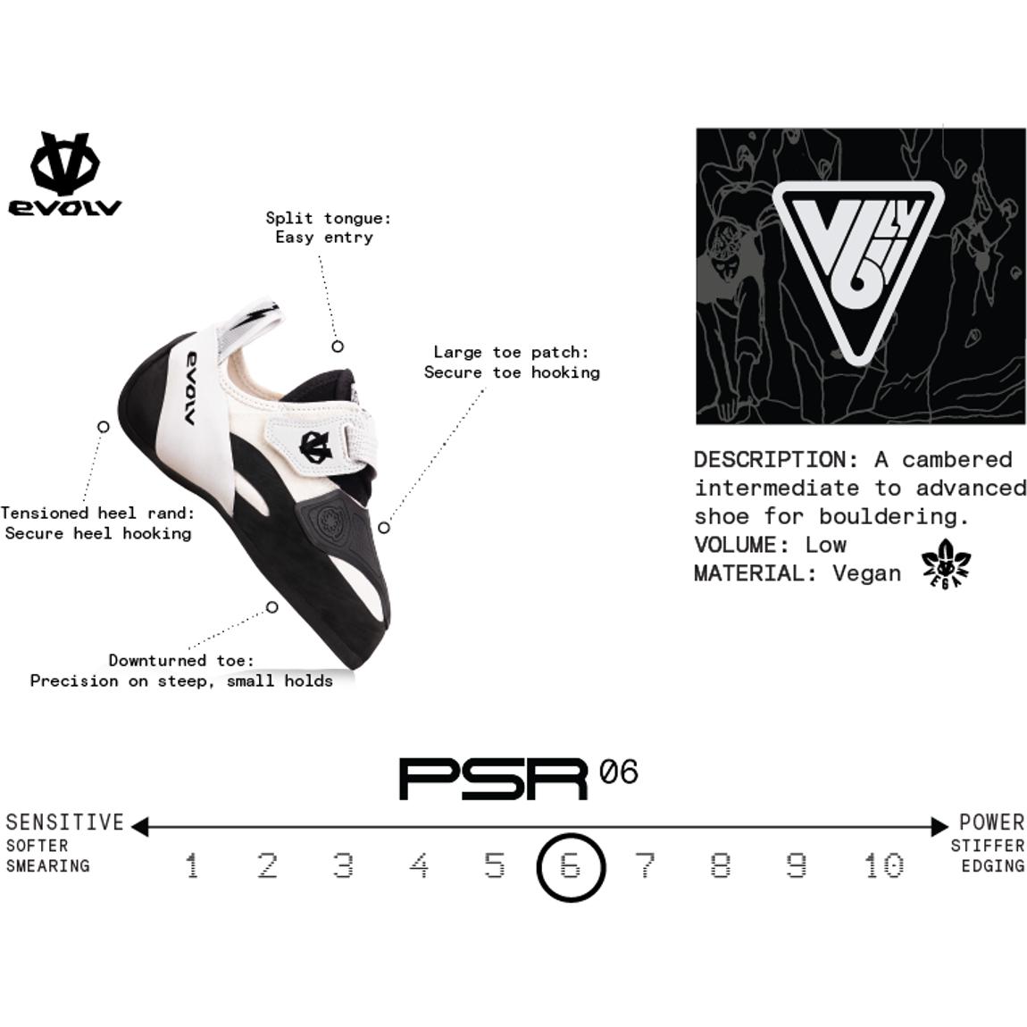Thumbnail - Evolv, Damen, Kletterschuhe, V6 LV (42), Grau