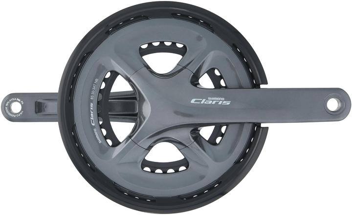 Produktbild Shimano Claris FC-R2000 Kurbelgarnitur 2x8-fach 50-34T (170 mm)