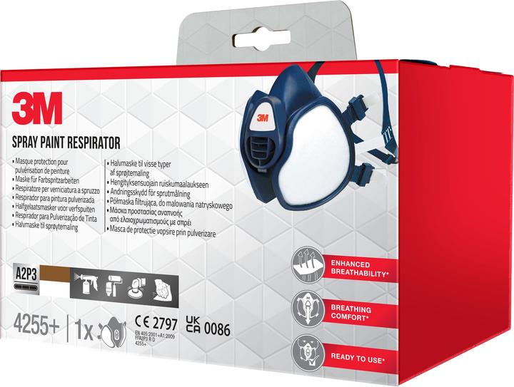 Immagine prodotto 3M Maschera spray per verniciatura 4255+ (A2P3, 1x)