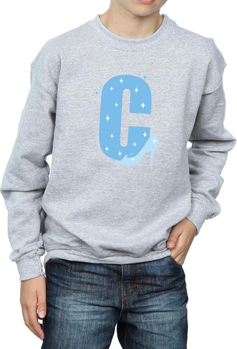 Produktbild Disney Alphabet C Is For Cinderella Sweatshirt Jungen (152, 158)