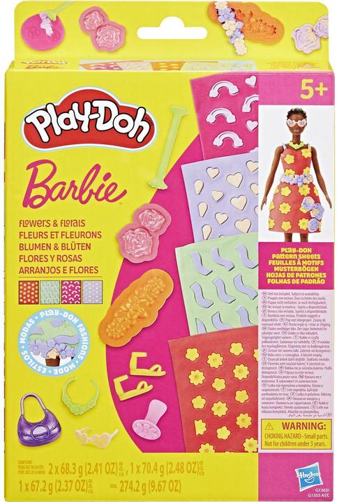 Produktbild Play-Doh Pd Barbie Designer Patterns Packs Ast