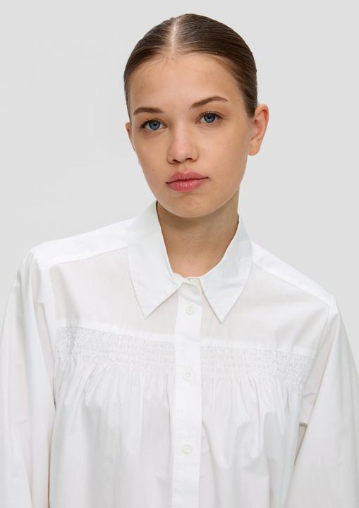 Image du produit s.Oliver Bluse Hemdbluse aus Baumwolle (42)