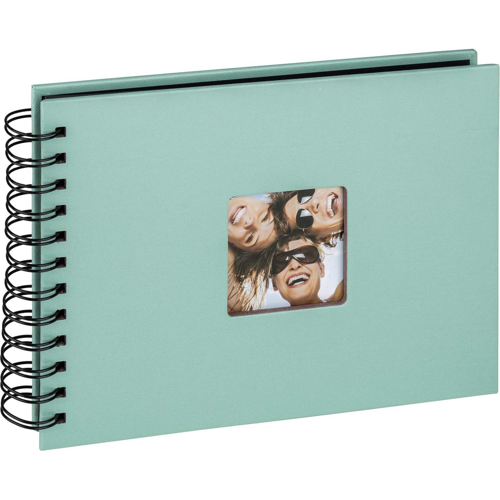 Walther Design, Fotoalbum, Fun 23x17 40 schwarze Seiten Spiral SA109A (23 x 17 cm)