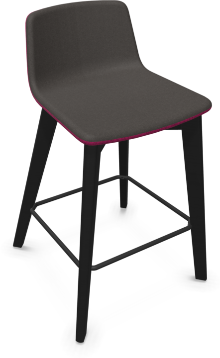 Dark grey, Blackberry melange, Black, Ash stained black
