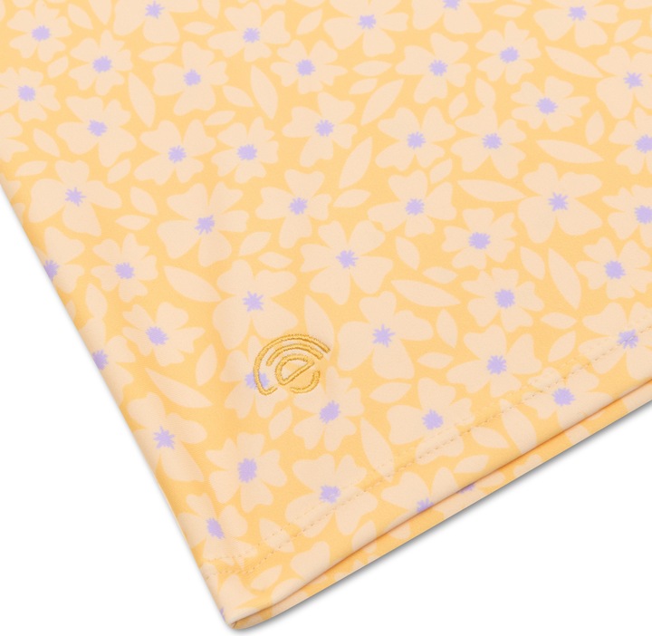 Actual product image Swim Essentials UV Shirt Unisex 122/128 Yellow Flowers (122)