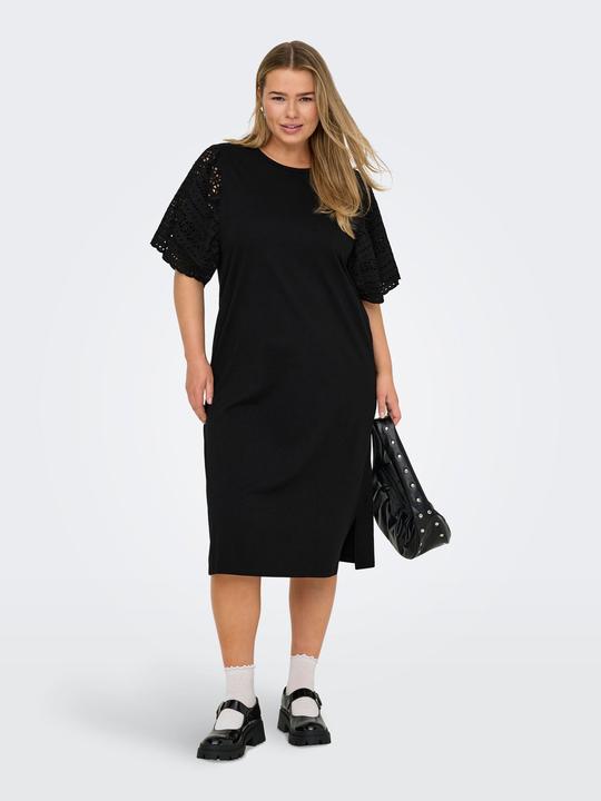 Actual product image Only Normal geschnitten Rundhals Langes Kleid Kleid (M)