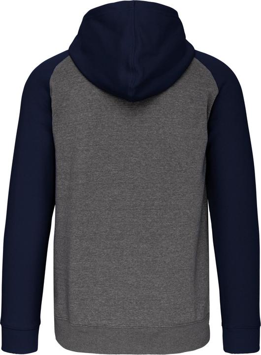 Image du produit Proact Sweatshirt zippé à capuche molleton bicolore (XS)