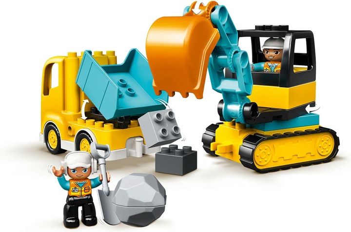 Produktbild LEGO DUPLO Bagger und Laster (10931)