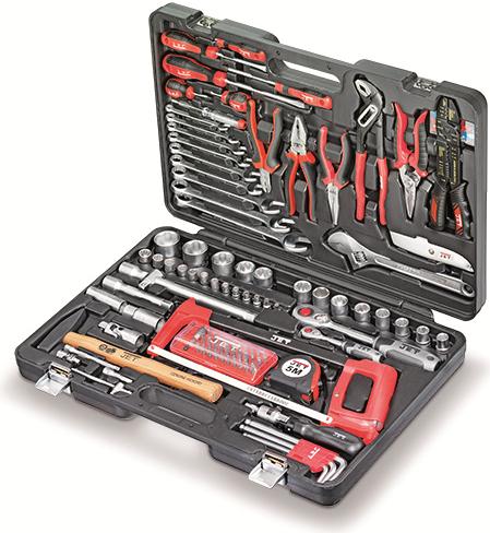 Produktbild JET Werkzeugsatz 1/4"+1/2"