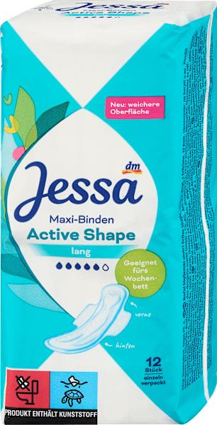 Produktbild dm Jessa Maxi-Binden Active Shape (1 x)