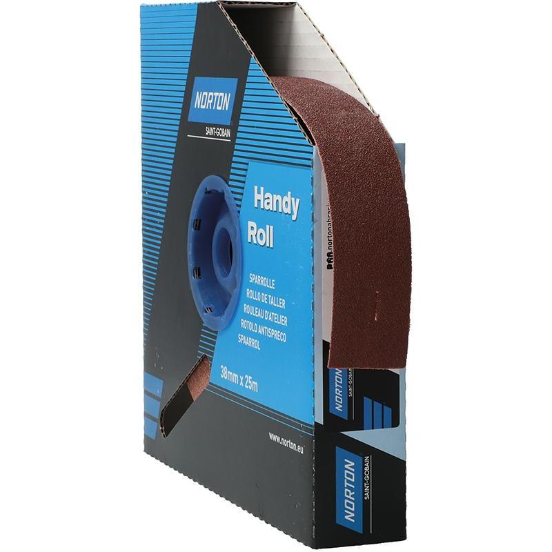 Norton, Schleifmittel, Sparrolle R222 38mmx25m P60 (P60)