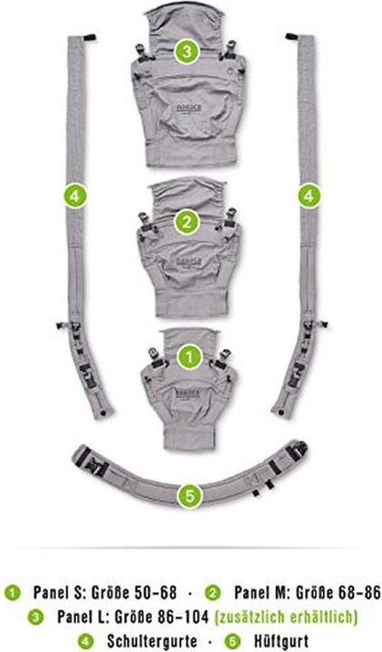 Immagine prodotto Hoppediz Marsupio Nabaca Basic Set