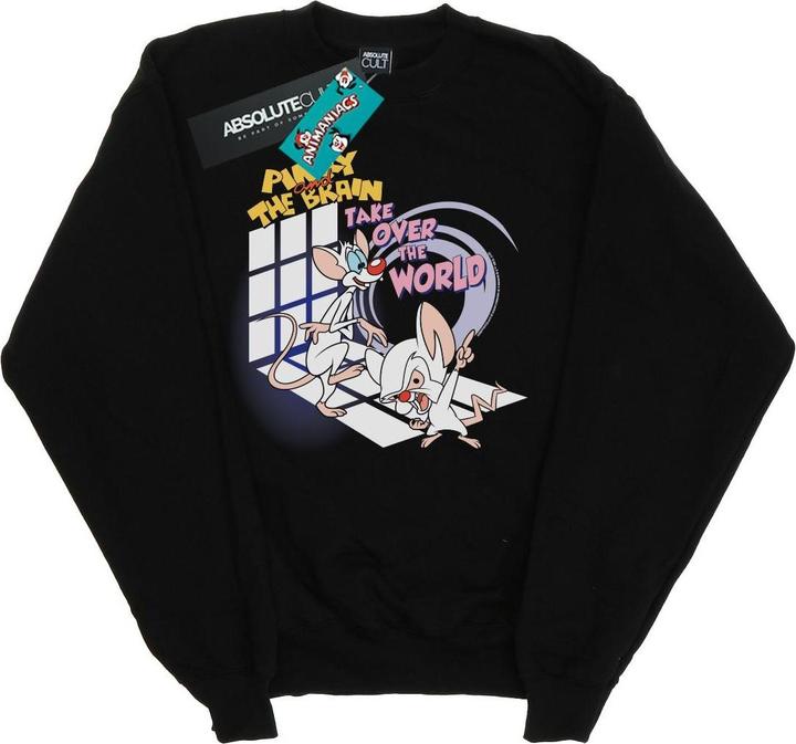 Produktbild Animaniacs Pinky And The Brain Take Over The World Sweatshirt (4XL)