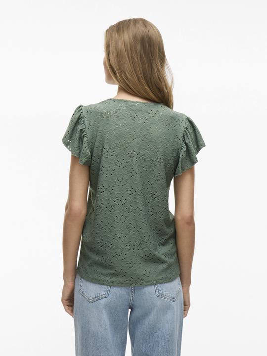 Actual product image Vila Rundhals Oberteil mit kurzen Ärmeln (M)