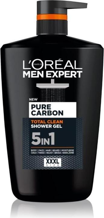 L'Oréal Paris L'Oreal Men Expert Pure Carbon Gel 5 In 1 1000 Milliliters (Hair gel, 1000 ml)