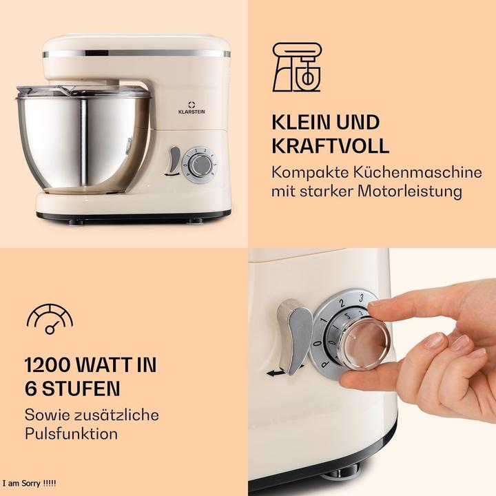 Image du produit Klarstein Bella Küchenmaschine (1200 W)