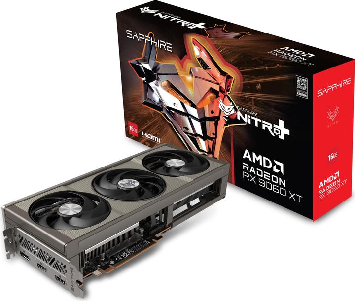 Immagine prodotto Sapphire Nitro+ Radeon RX 9060 XT (16 GB)