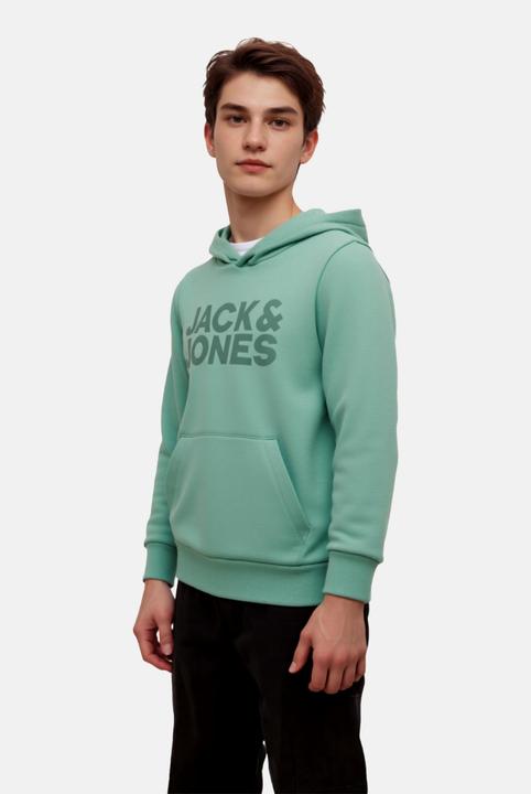 Actual product image Jack & Jones Jjecorp Logo Sweat Hood Noos Jnr (164)