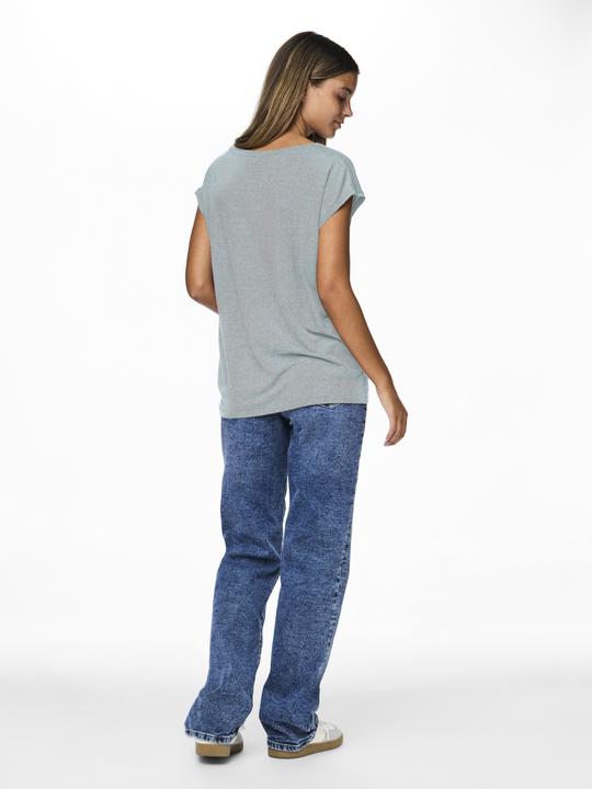 Actual product image Pieces Pcbillo Tee Lurex Stripes Noos Bc (L)