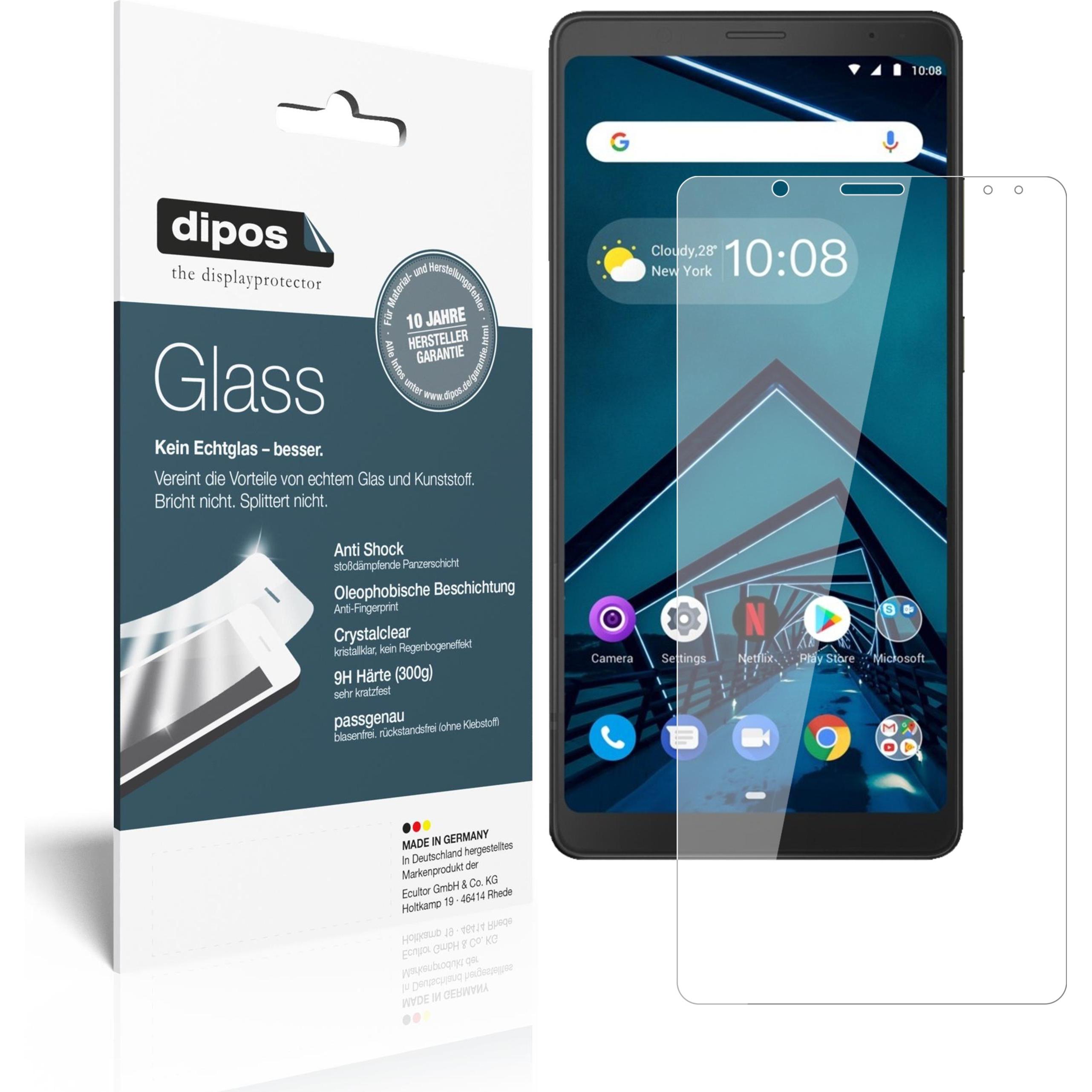 Dipos Displayschutz Anti-Shock (2 Stück, Lenovo Tab V7), Tablet Schutzfolie