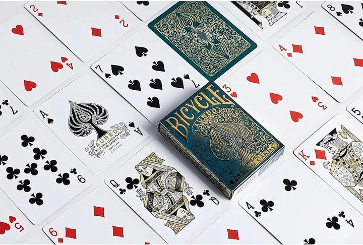 Immagine prodotto Bicycle Carte da gioco Aureo (Inglese, Tedesco, 1 - 16 Giocatori)