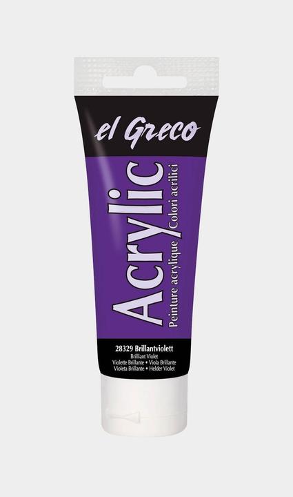 Produktbild Kreul el Greco Acrylic (Brillantviolett, 75 ml)
