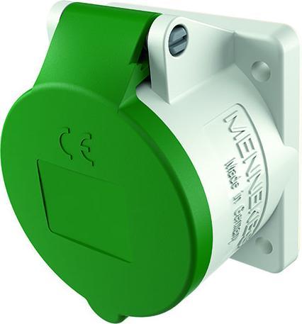 Produktbild Mennekes MEN 1404 16A4P10H>50V100-300HZ Anbaudose IP44