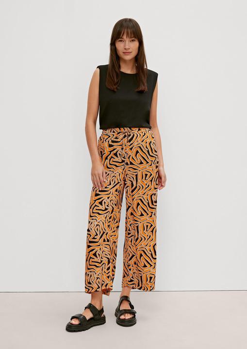 Image du produit Comma Regular: Wide leg-Viskosehose (36)