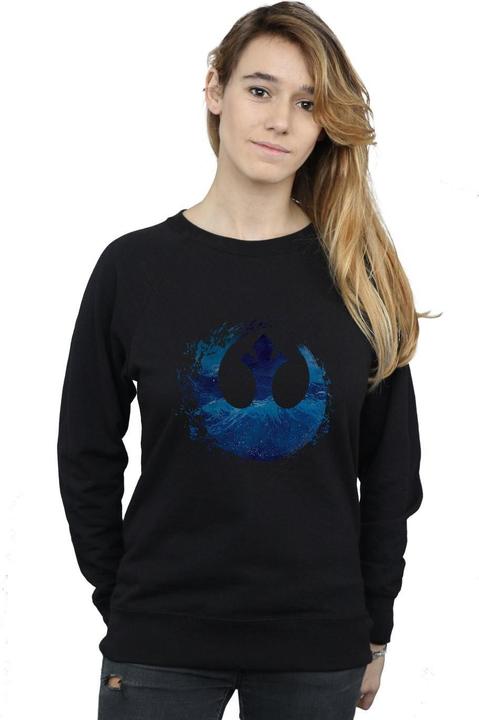 Immagine prodotto Star Wars The Rise Of Skywalker Resistance Symbol Wave Felpa Donna (L)