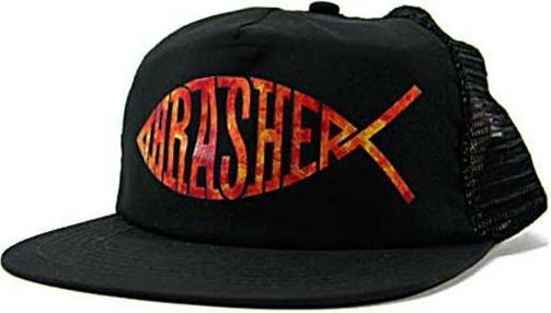 Actual product image Thrasher Fisher Mesh Snap Back (One size)