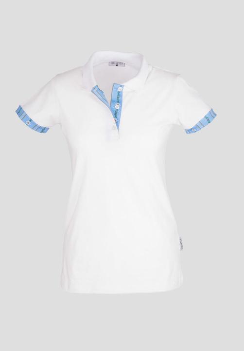 Produktbild Edelvetica Polo Shirt Edelweiss Krageninnenseite & Armabschluss Damen (S)