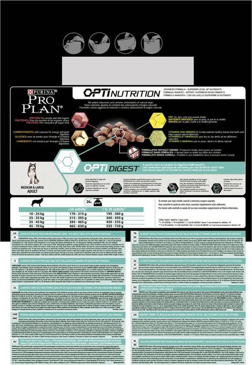 Produktbild Pro Plan Trockenfutter (Adult, 1 Stk., 2500 g)