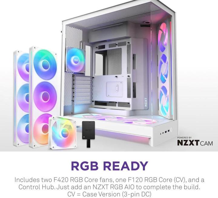 Immagine prodotto NZXT H9 Flow RGB+ (ATX, mATX, E-ATX, Mini-ITX)
