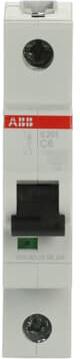 Image du produit ABB Disjoncteur S200 6A 1-P type C 6kA