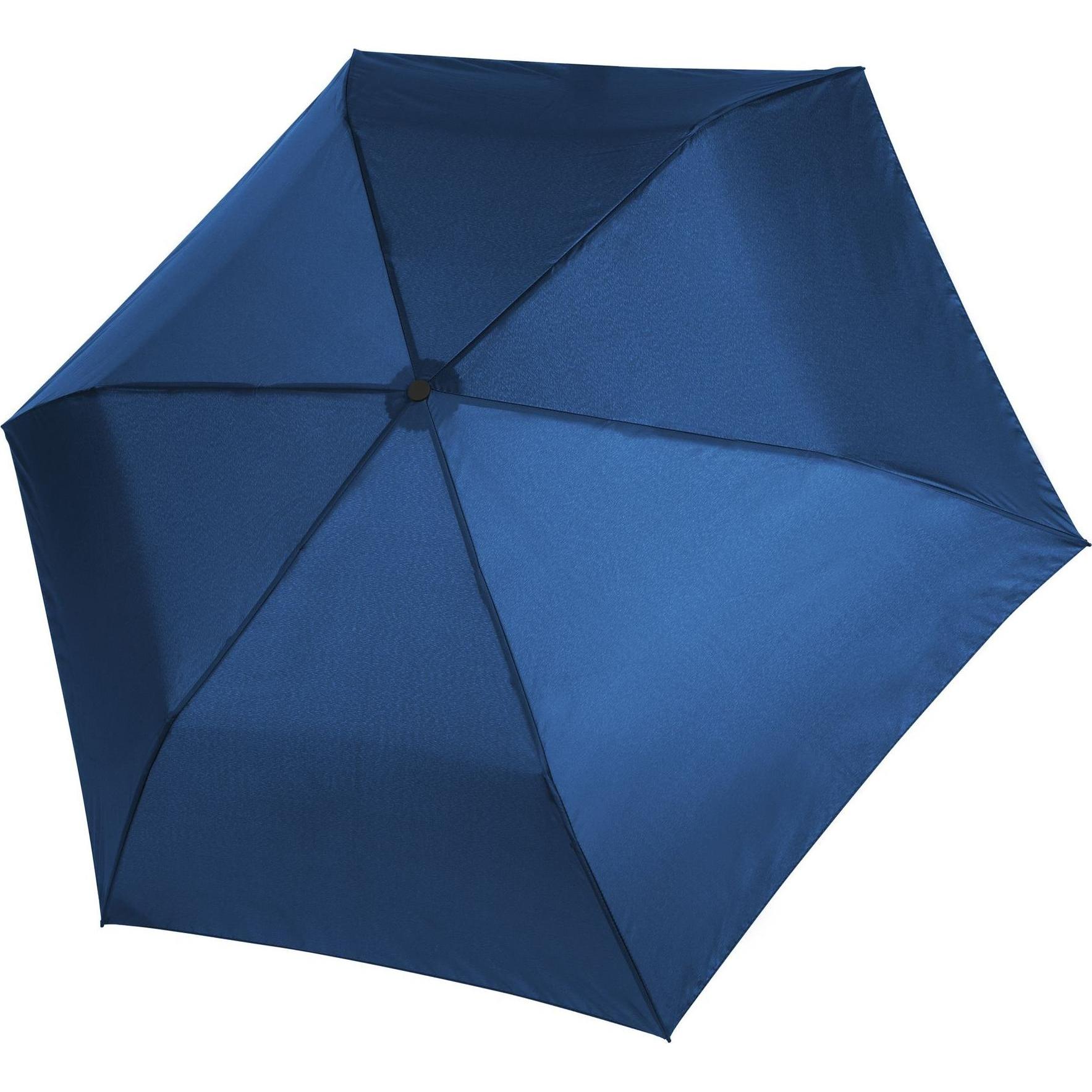Doppler, Regenschirm, Zero Mini Taschenschirm 5 cm, Blau