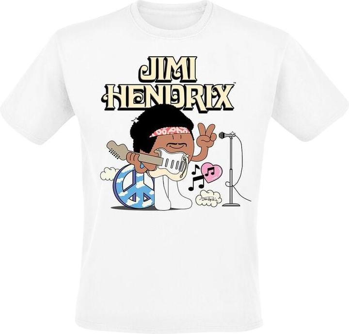 Produktbild Jimi Hendrix Peace Cartoon (L)