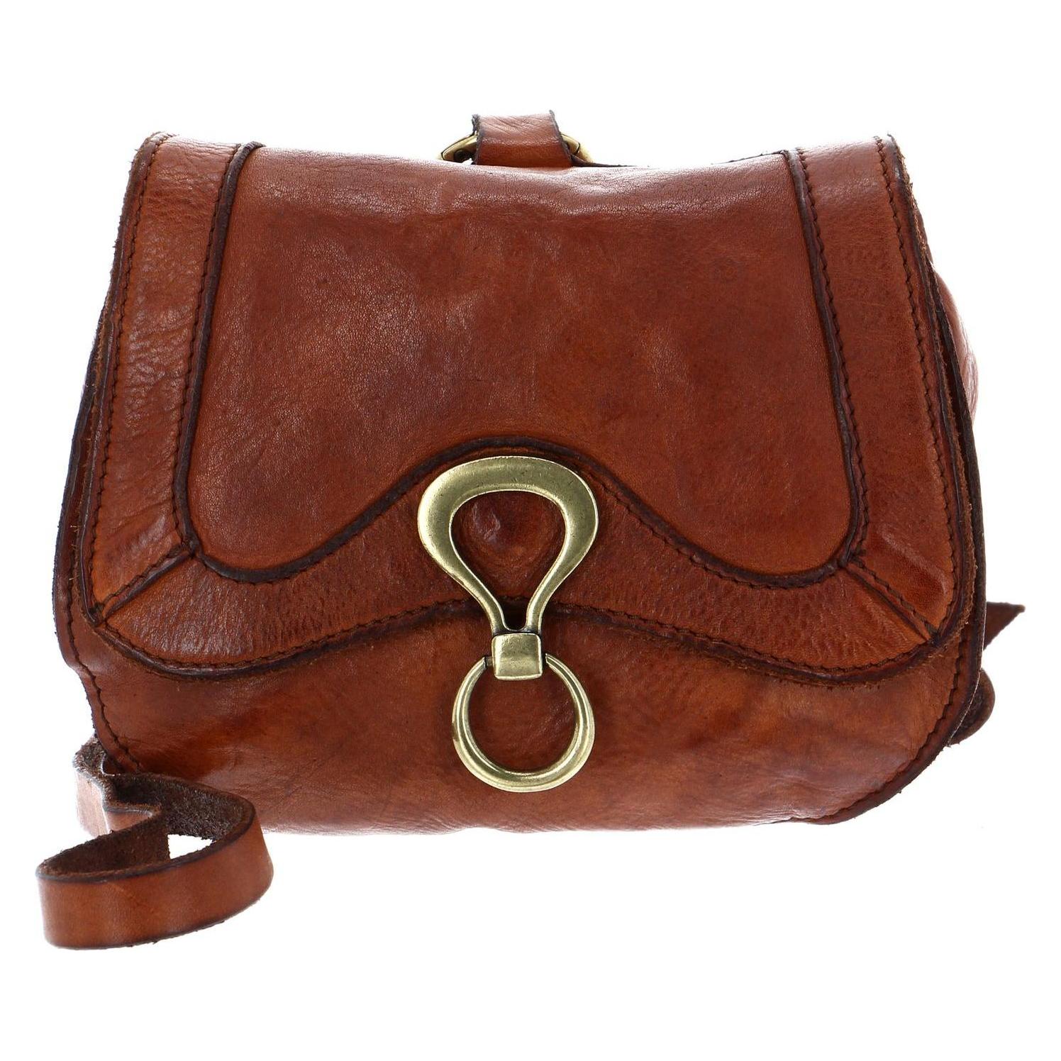 Campomaggi, Damen, Handtasche, Mini Crossbody Bag, Braun