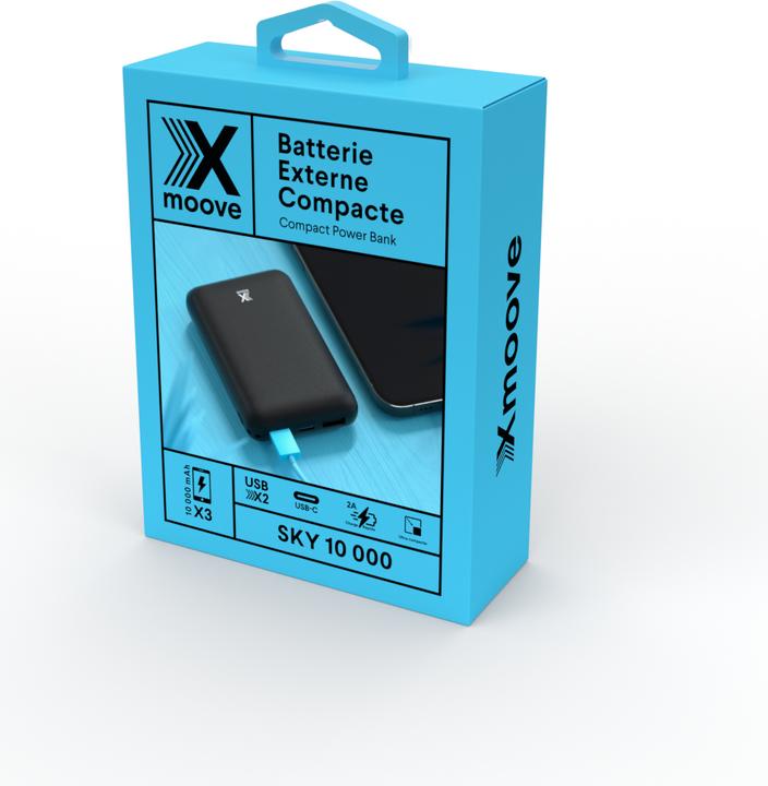 Image du produit Livoo Sky - Batterie externe polymère haute densité - 10 000 mAh (10000 mAh, 10 W, 37 Wh)