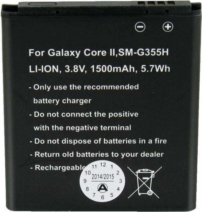 Immagine prodotto AccuCell Batteria Samsung Galaxy Core 2, EB-BG355BBE