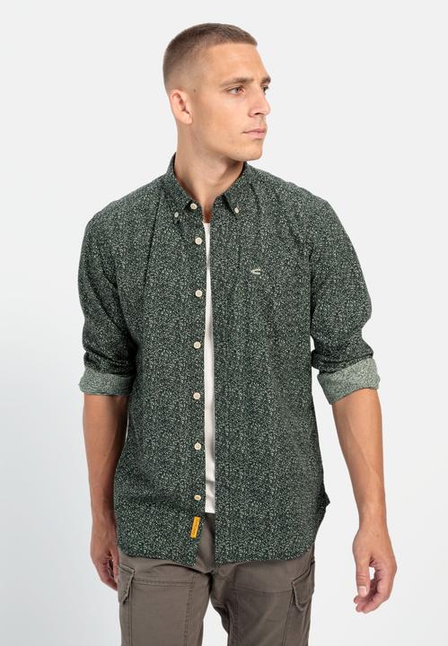 Produktbild Camel Active Langarmhemd mit Minimal-Print (L)