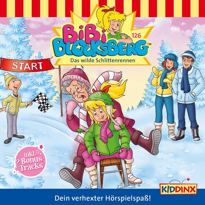 Produktbild Folge 126: Das Wilde Schlittenrennen (Bibi Blocksberg)